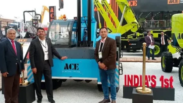 ACE launches India’s first electric crane with 180 tonnes lifting capacity