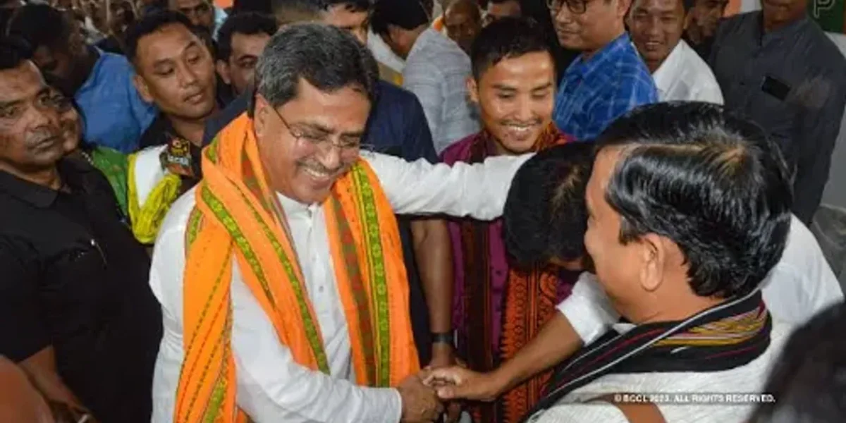 Manik Saha to take oath as Tripura CM today