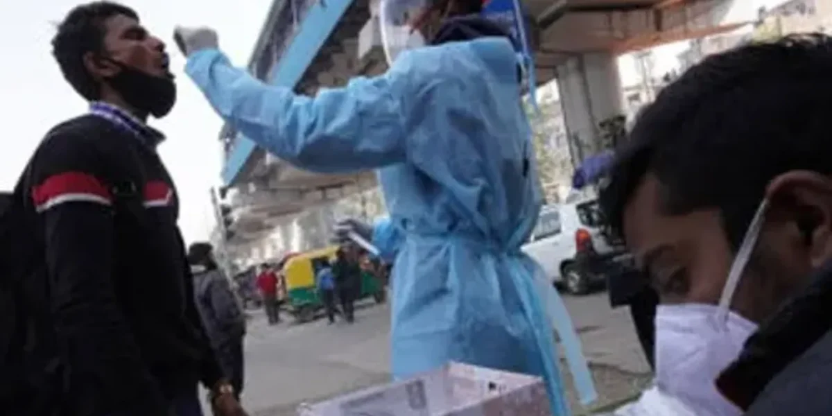 India records 1,300 new Covid cases, highest in 140 days