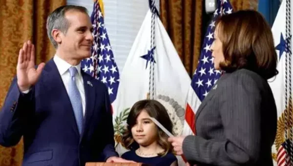 Eric Garcetti sworn in as US Ambassador to India