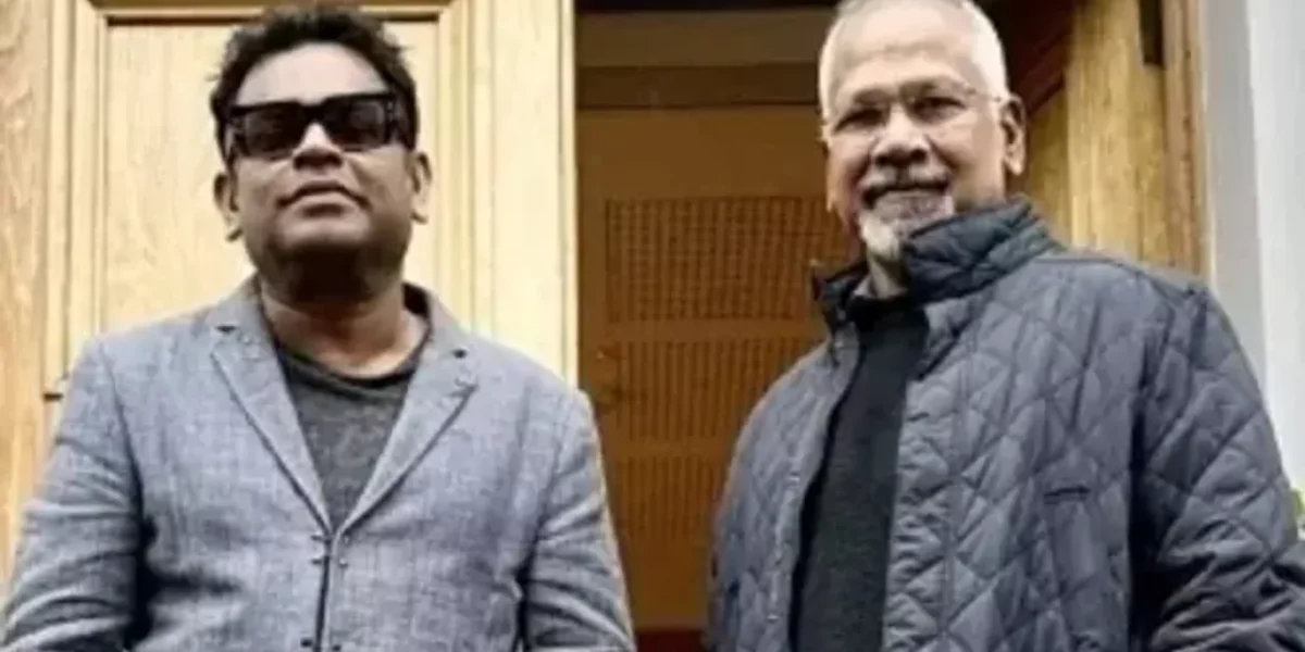 AR Rahman shares pic with Mani Ratnam from London