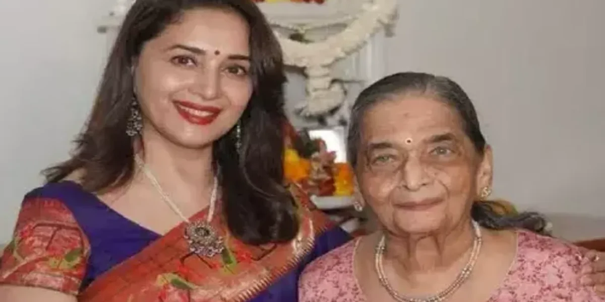 Madhuri Dixit’s mother Snehalata Dixit passes away at 91