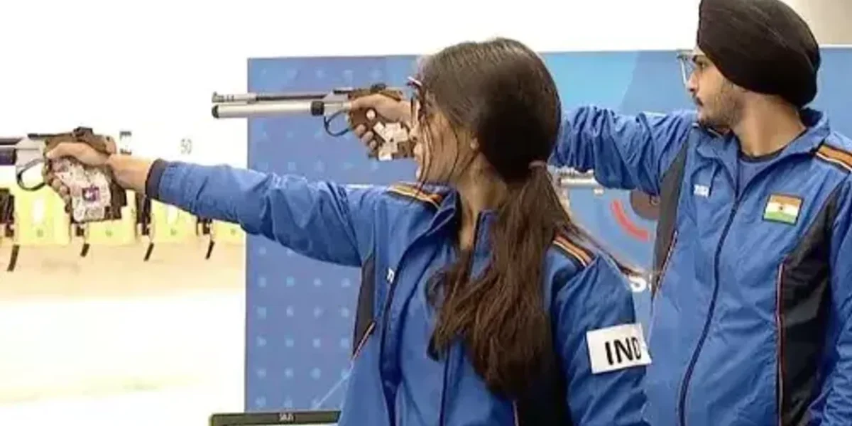 India’s Sarabjot Singh bags Gold medal in Men’s 10m air pistol event at ISSF World Cup Shooting Championship in Bhopal