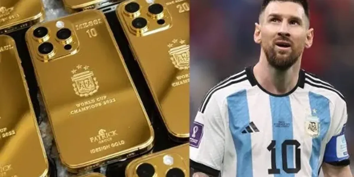 Lionel Messi orders 35 gold iPhones for his World Cup winning Argentina team and staff