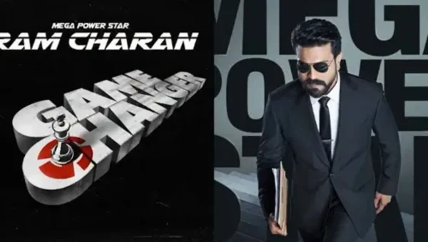 Ram Charan announces his film RC 15 is titled Game Changer