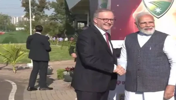 PM Modi & Australian PM Antony Albanese witness fourth test match of Border Gavaskar trophy in Ahmedabad