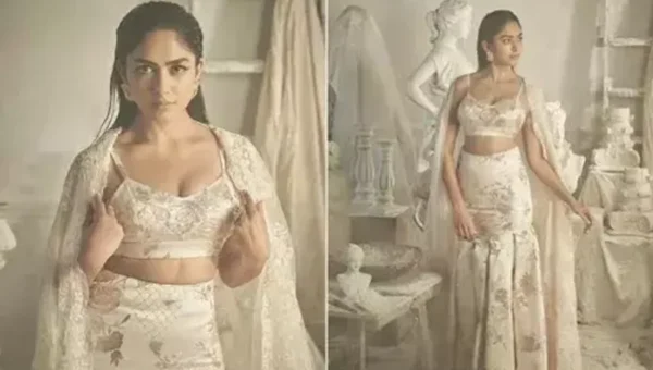 Mrunal Thakur in two beautiful lehengas serves the perfect wedding look