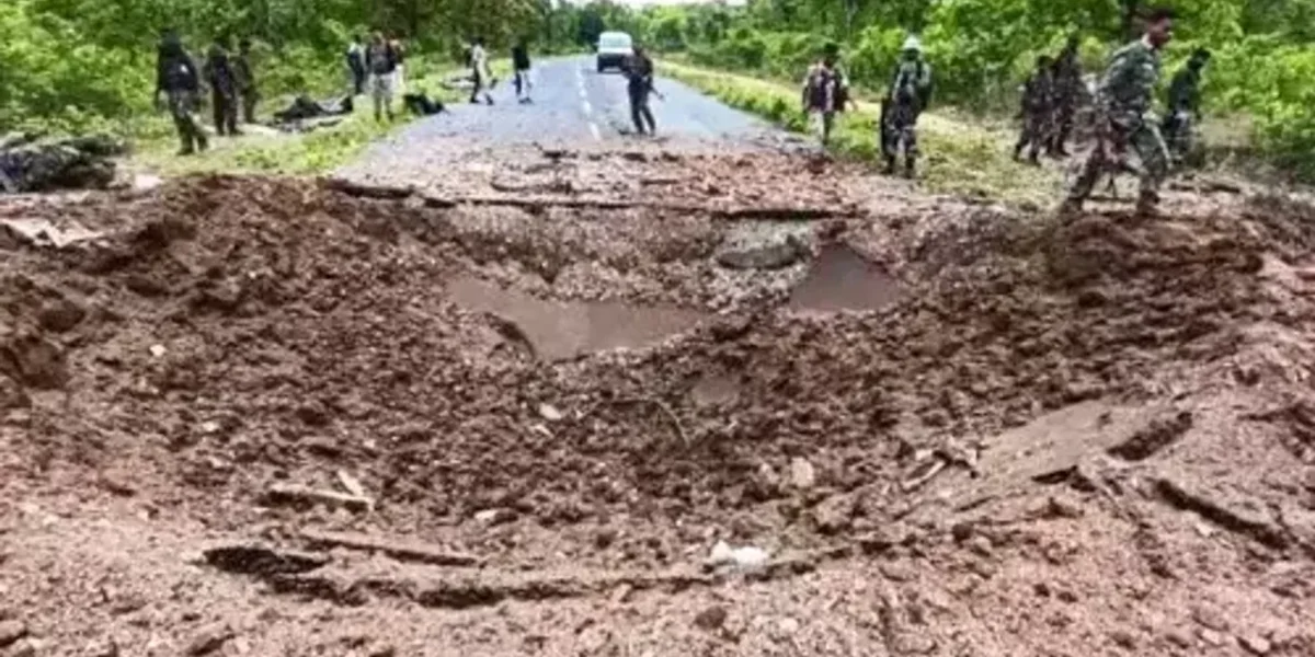 10 security personnel, driver killed in Maoist attack in Chhattisgarh’s Dantewada