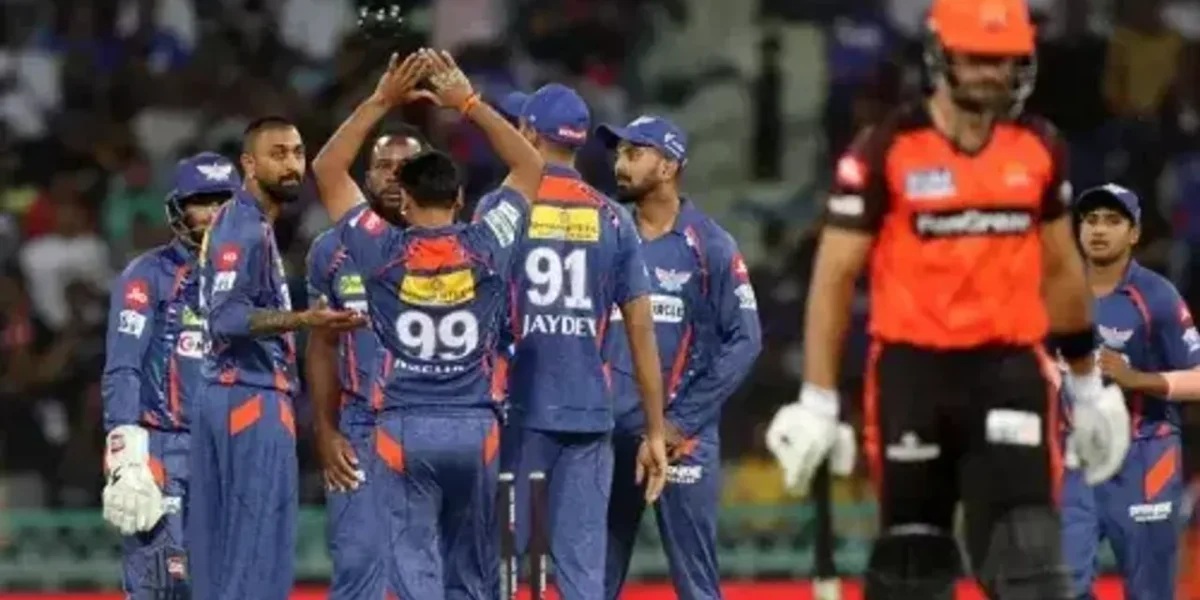 IPL: Lucknow Super Giants beat Sunrisers Hyderabad by 5 wickets