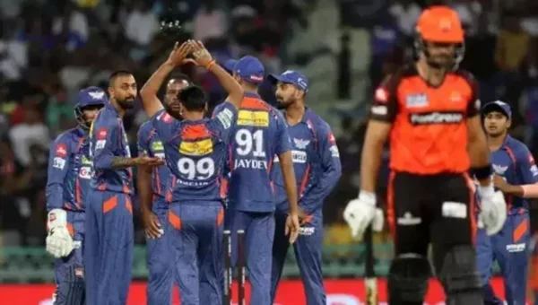 IPL: Lucknow Super Giants beat Sunrisers Hyderabad by 5 wickets