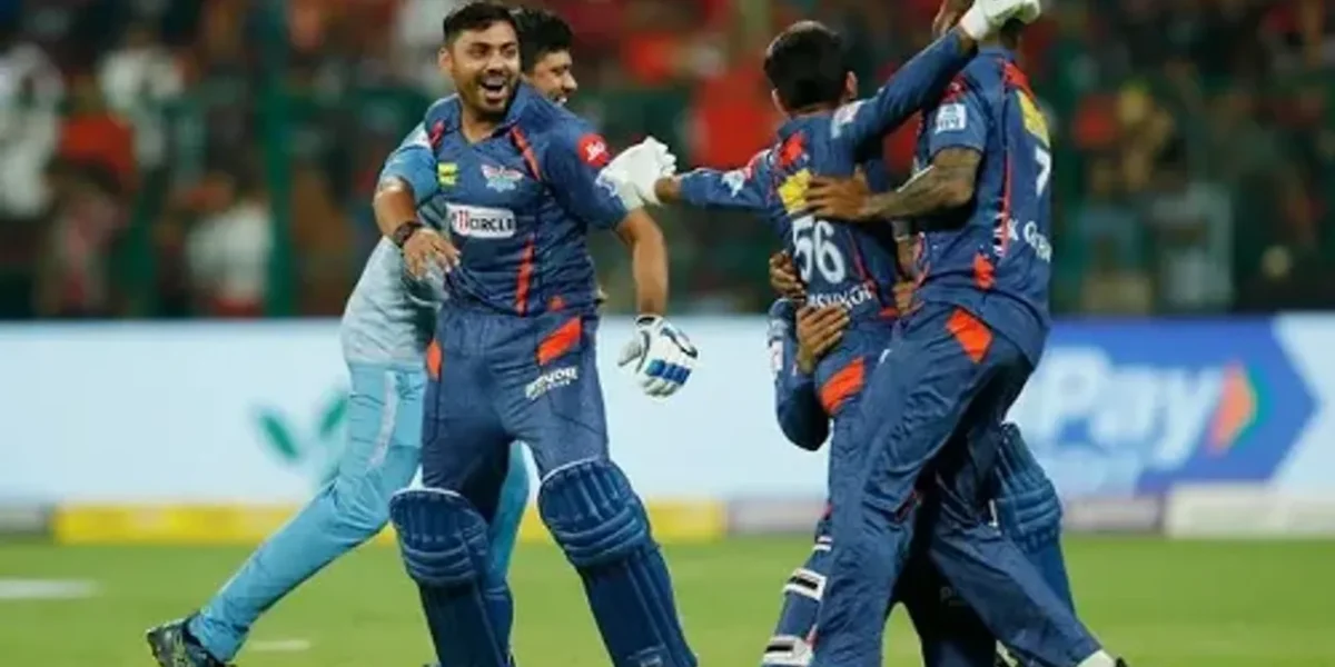 IPL Cricket: Lucknow Super Giants beat Royal Challengers Bangalore