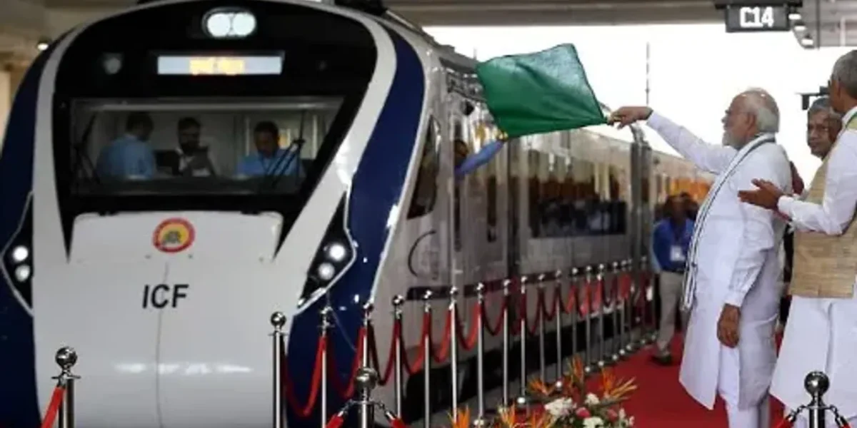 PM Narendra Modi to flag off two Vande Bharat Express trains today