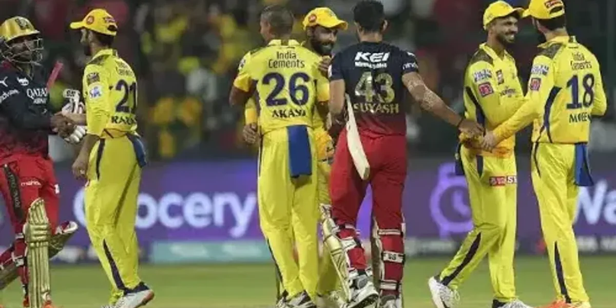 IPL Cricket: Chennai Super Kings defeat Royal Challengers Bangalore by 8 runs