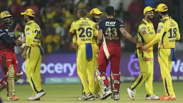 IPL Cricket: Chennai Super Kings defeat Royal Challengers Bangalore by 8 runs