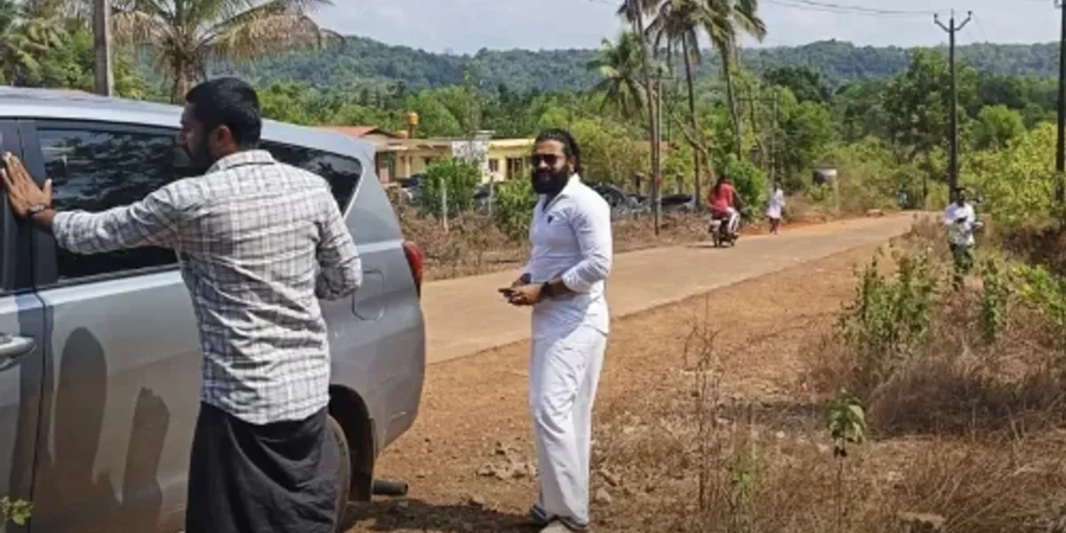Rishab Shetty spotted at polling booth in Udupi as he casts his vote in Karnataka assembly election 2023
