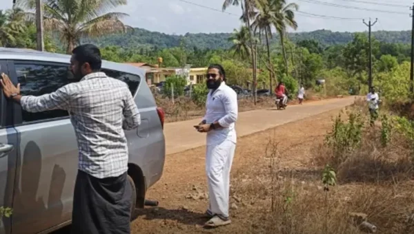 Rishab Shetty spotted at polling booth in Udupi as he casts his vote in Karnataka assembly election 2023