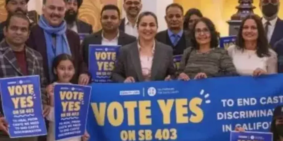 US: California State Senate passes bill to ban caste discrimination