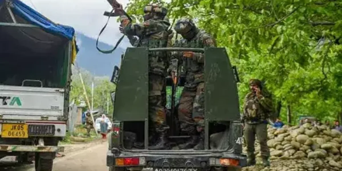 Two terrorists killed in an encounter in Machil area of Kupwara district of Jammu and Kashmir