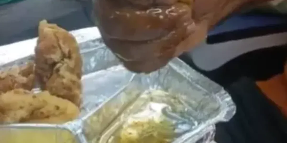 Vande Bharat Express passenger complains of plastic in food served on train