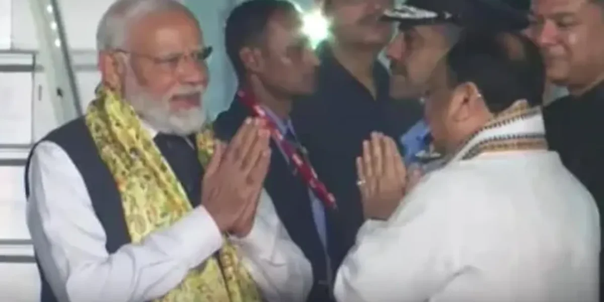 Prime Minister Narendra Modi returns to New Delhi after landmark visit to US and Egypt