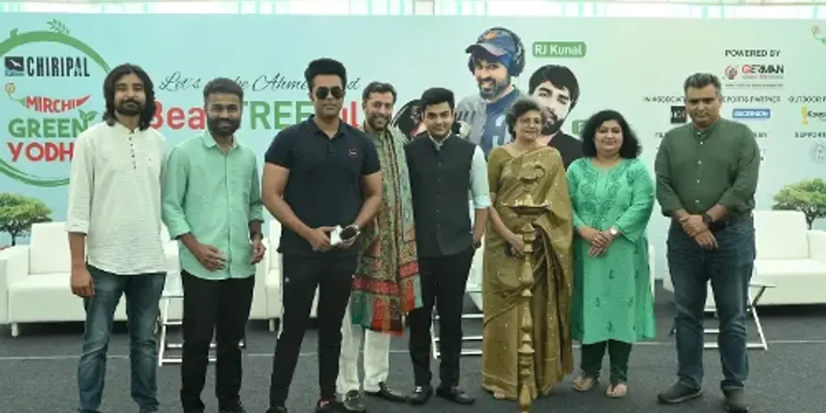 Mirchi and Chiripal Group collaborate for a greener Ahmedabad through a tree plantation drive