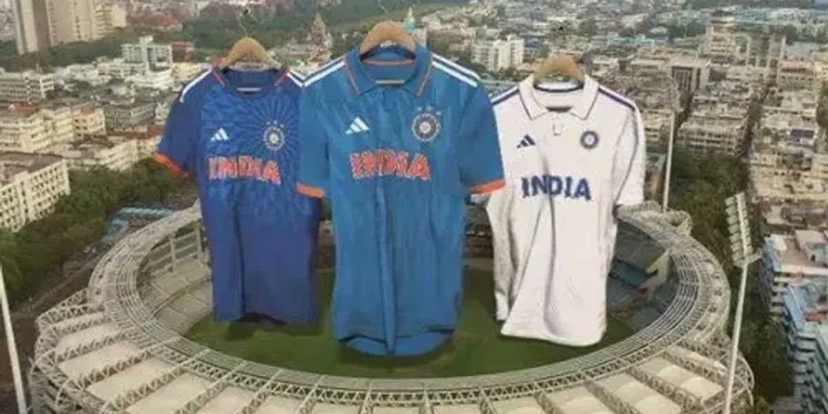 New Indian cricket team jersey available on Adidas website