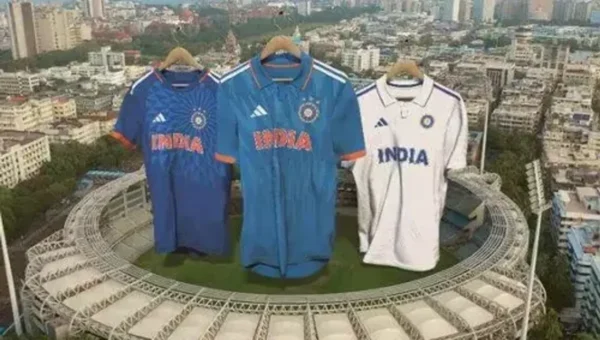 New Indian cricket team jersey available on Adidas website
