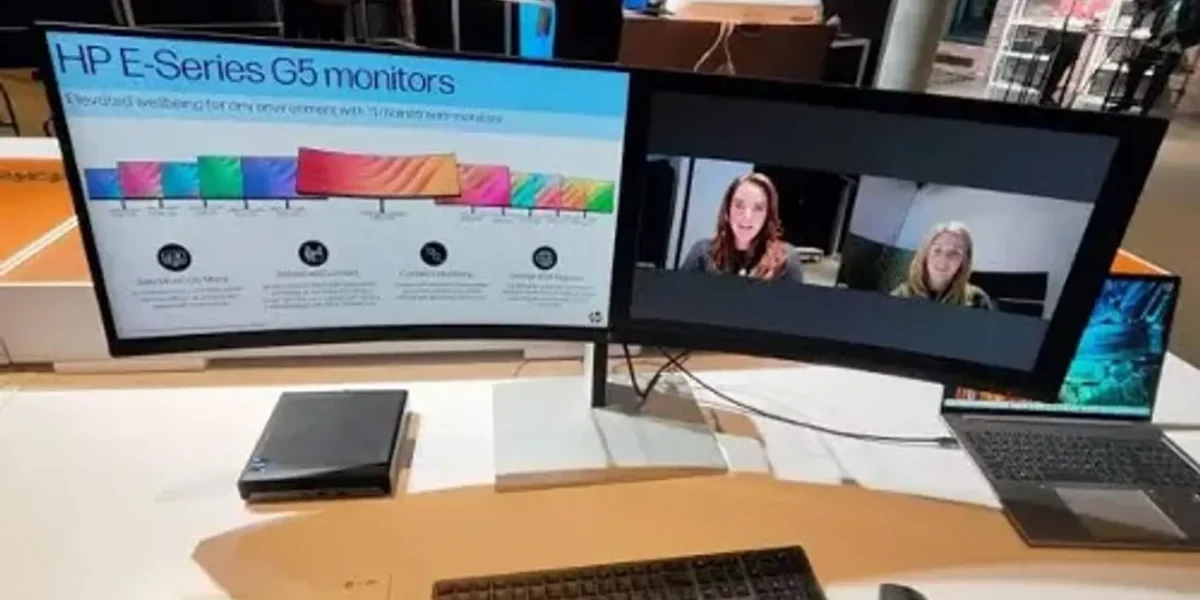 HP launches 45-inch curved monitor, smart accessories for hybrid work in India
