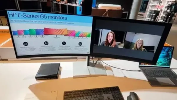 HP launches 45-inch curved monitor, smart accessories for hybrid work in India