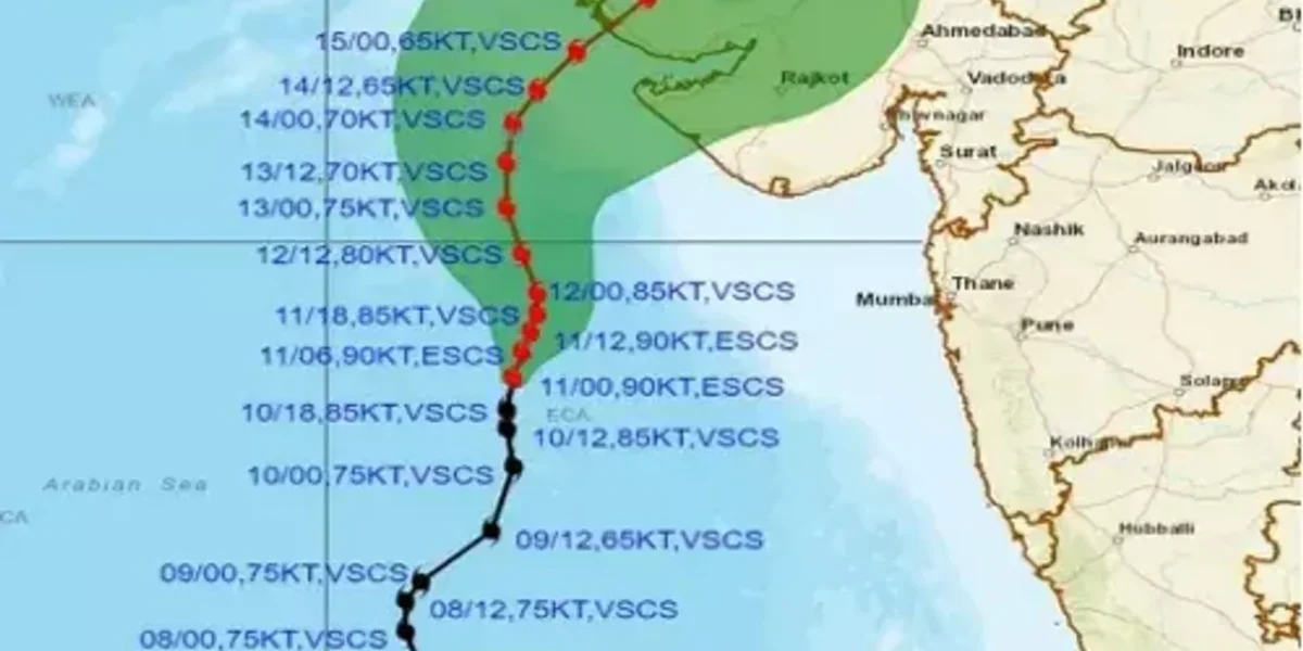 Cyclonic storm Biparjoy to cross Saurashtra & Kutch coast in Gujarat on Thursday