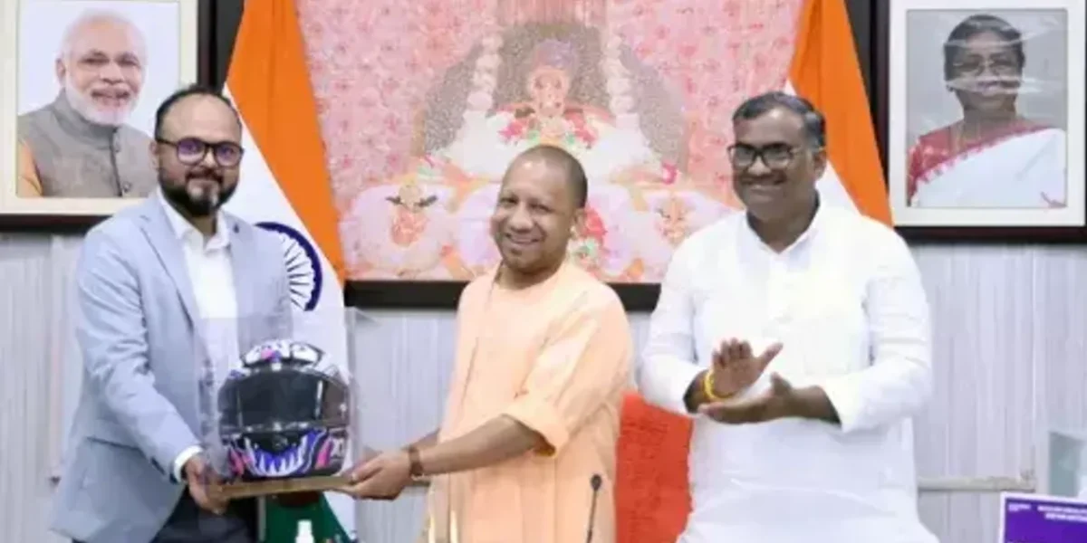 UP CM Yogi Adityanath unveils MotoGP Bharat First ticket, sales begins on BookMyShow