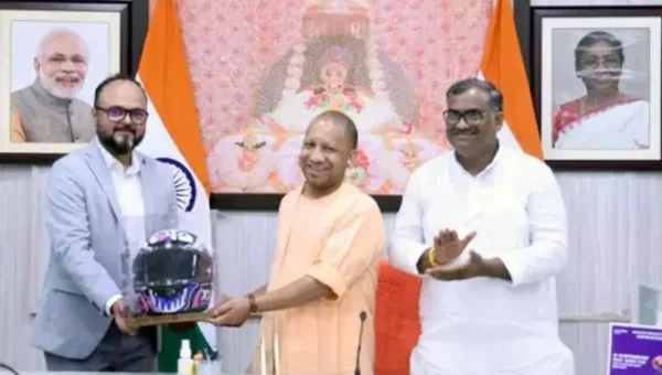 UP CM Yogi Adityanath unveils MotoGP Bharat First ticket, sales begins on BookMyShow