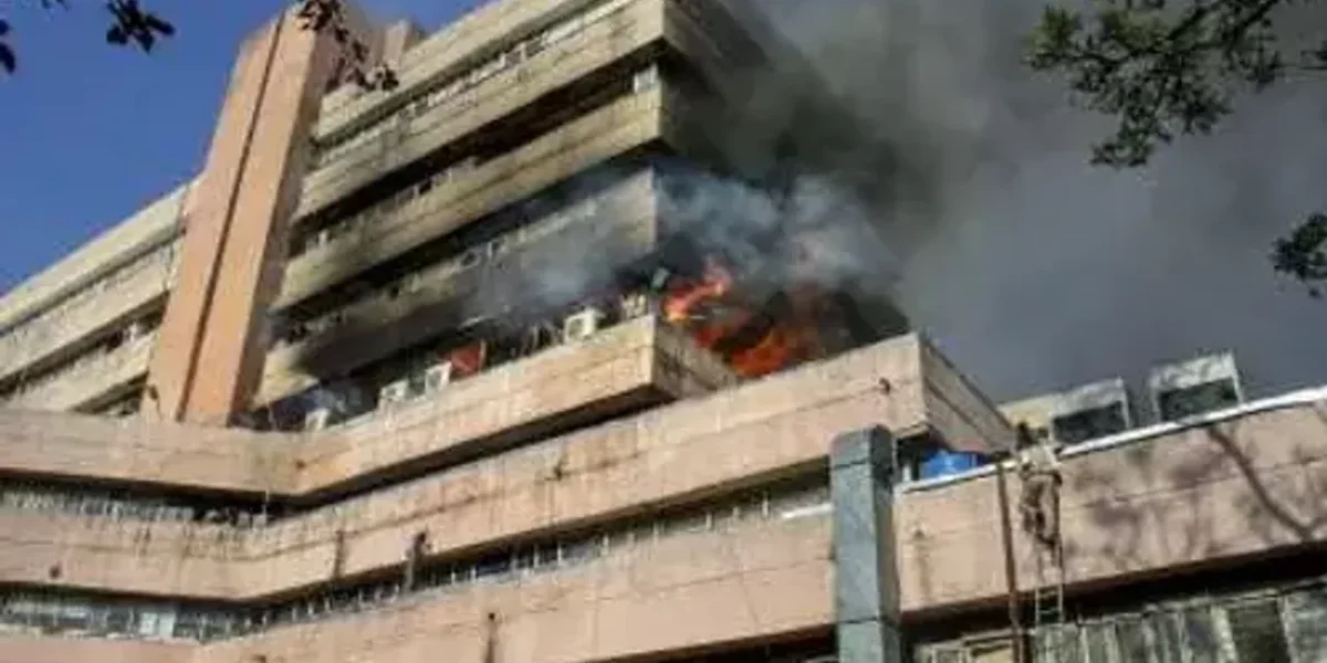 Fire at Satpura Bhawan doused after 15 hours; Army, CISF involved in operation