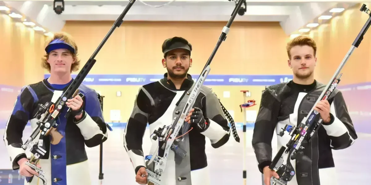 Shooter Aishwary Pratap Singh Tomar clinches Gold medal at FISU World University Games in Chengdu, China