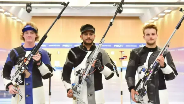Shooter Aishwary Pratap Singh Tomar clinches Gold medal at FISU World University Games in Chengdu, China