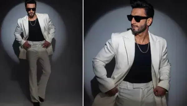 Ranveer Singh Serves Eclectic Fashion Vibes in a Classic White Suit, ‘Rocky Aur Rani Ki Prem Kahani’ Shared Pics on Insta