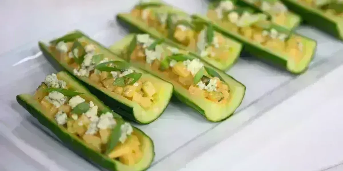 Cucumber Pops Recipe: A simple recipe which you can make as a low calorie snack