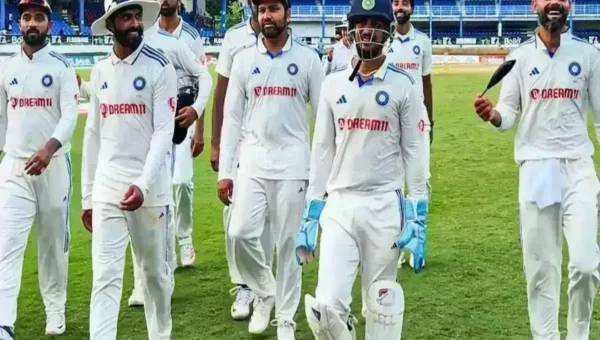 IND vs WI 2nd Test: India win series 1-0 after match drawn due to rain