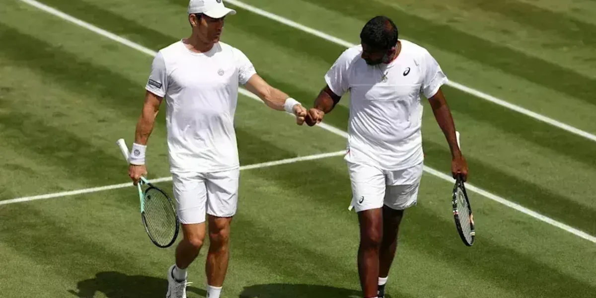 Tennis, India’s Rohan Bopanna & his Australian partner Matthew Ebden enter Men’s Doubles semi-finals of Wimbledon