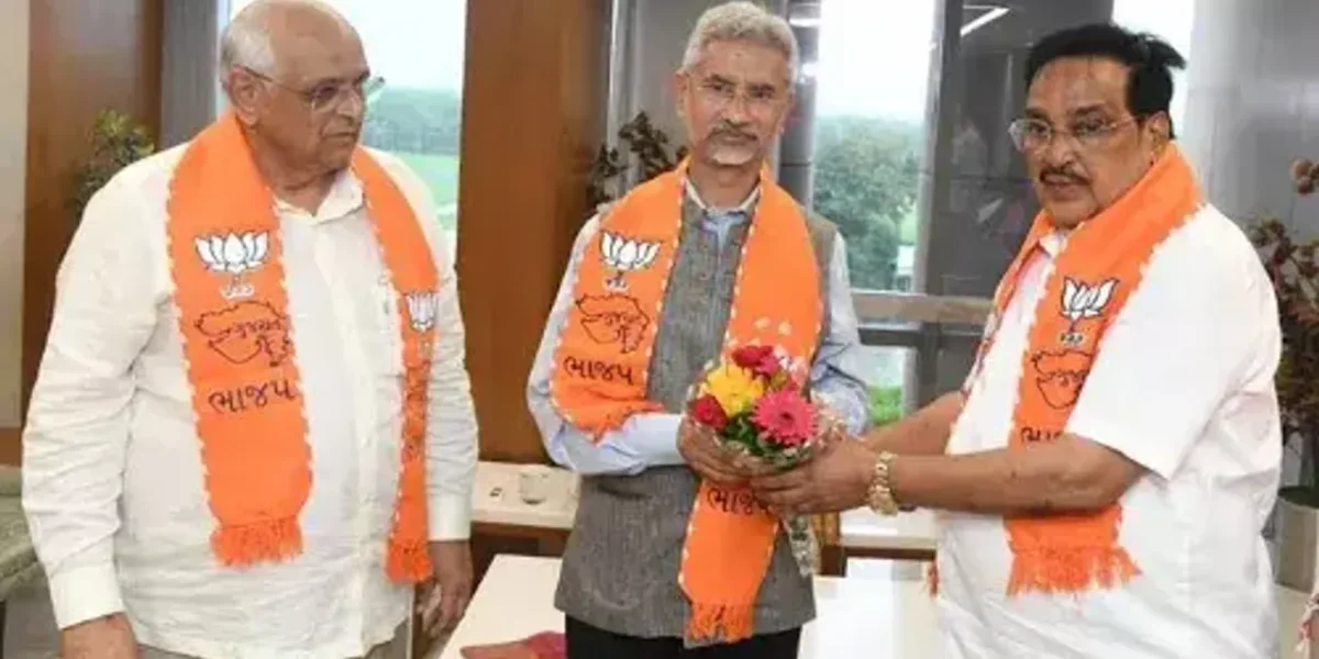 Jaishankar files Rajya Sabha nomination from Gujarat