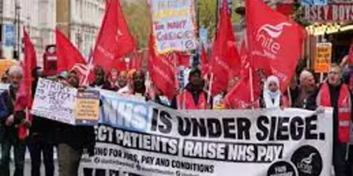 Doctors walk out in UK health service’s biggest strike