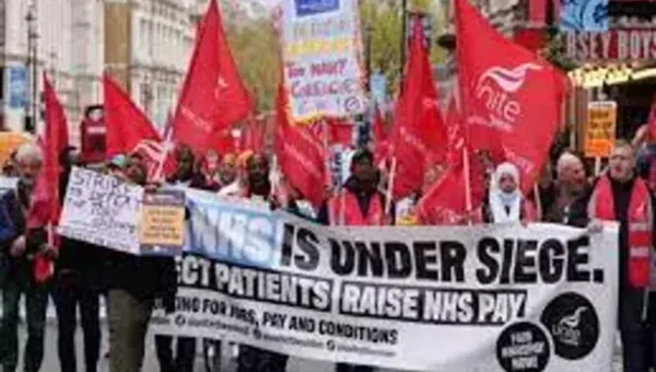 Doctors walk out in UK health service’s biggest strike