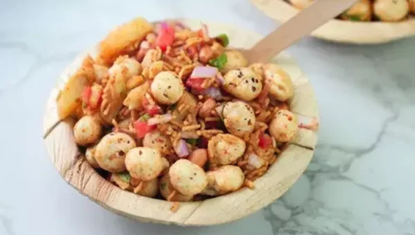 Makhana Chaat Recipe: This recipe is with the goodness of fiber and minerals