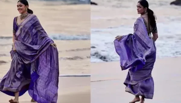 Nani30: First look of Mrunal Thakur from the Pan India Nani film unveiled