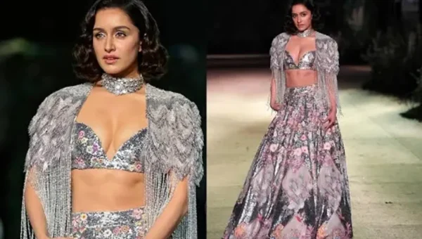 ICW 2023: Shraddha Kapoor turns showstopper in stunning lehenga