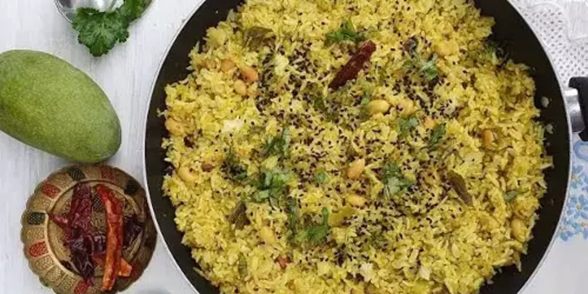 Mavinakayi Chitranna Recipe: Mavinakayi Chitranna, also known as Mango Rice is a lip-smacking dish prepared with rice