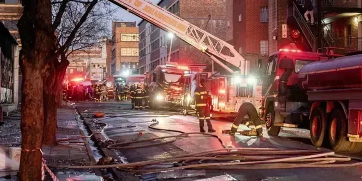 63 killed in fire in multi-storey building in Johannesburg