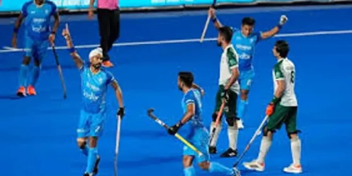 Hockey: India beat Pakistan 4-0 in final group stage match to enter semi-finals of Asian Champions Trophy in Chennai