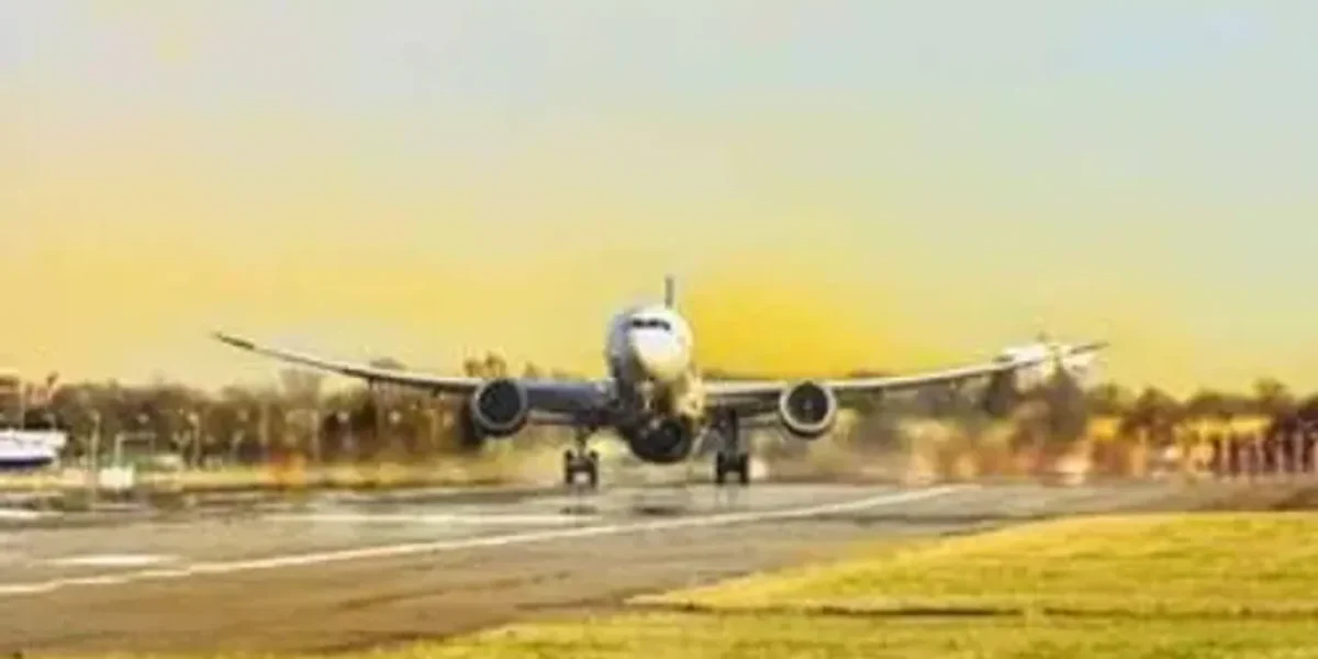 Karnataka: Shivamogga Airport begins operations with maiden flight from Bengaluru