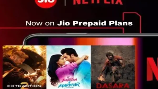 Reliance Jio launches Netflix subscription on prepaid plans